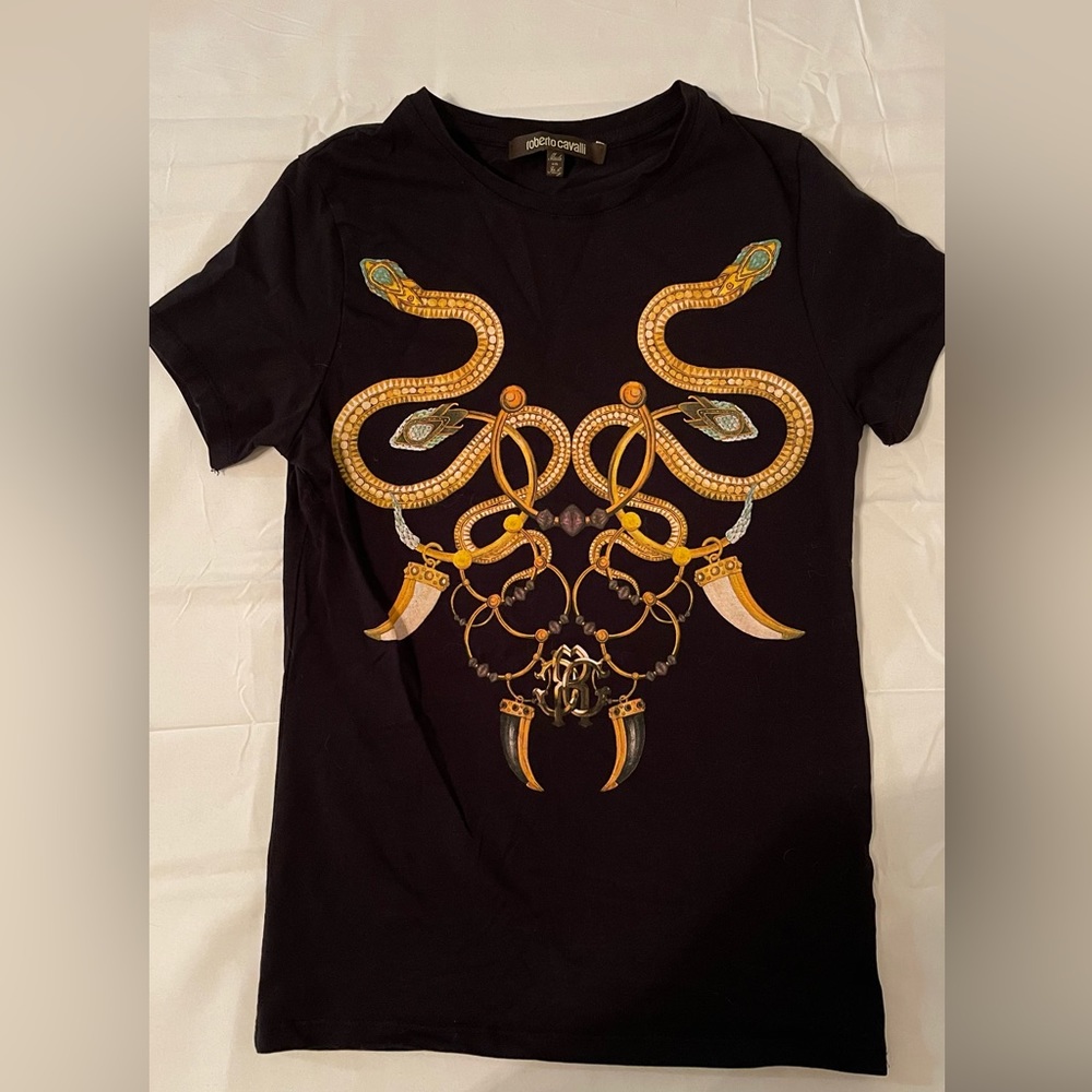 Roberto Cavalli | Jewel short sleeve T-shirt | XS